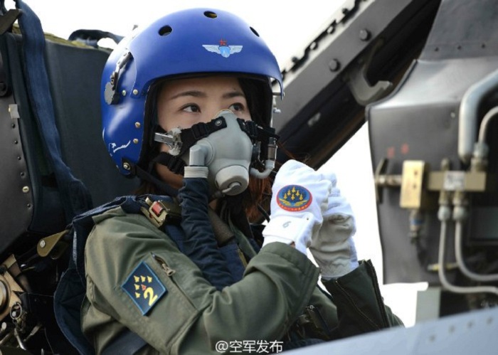 China trauert um Kampfpilotin